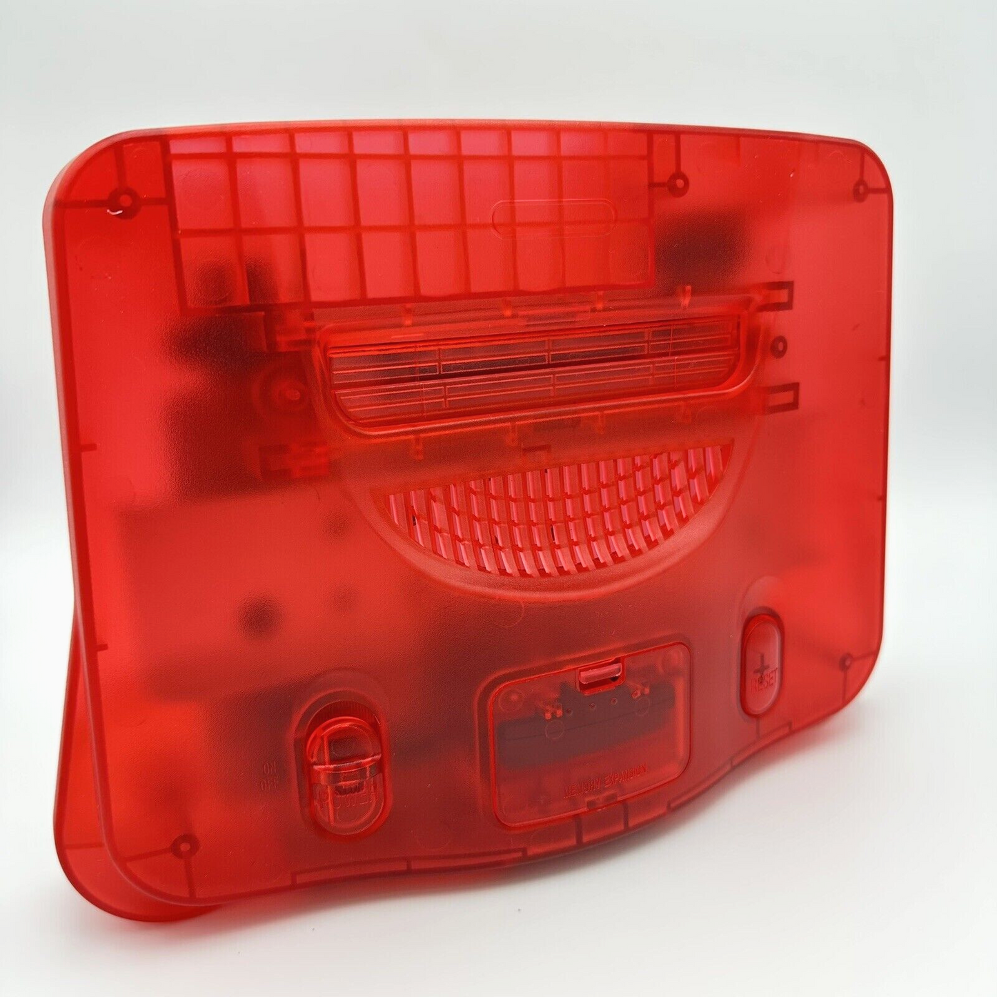 Replacement Casing / Shell / Case - Nintendo N64 Console Translucent Red