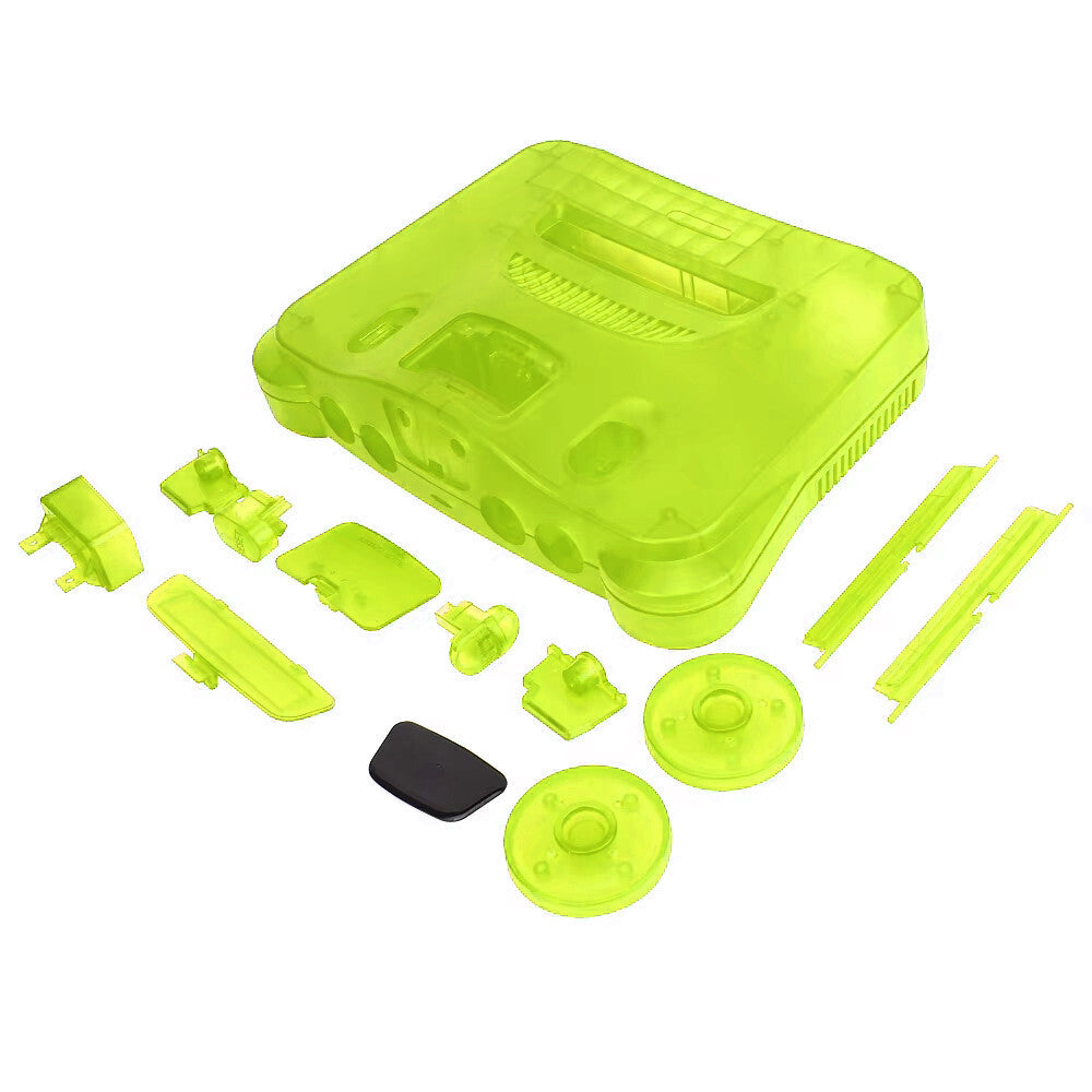 Replacement Casing / Shell / Case for Nintendo N64 Console - Extreme Green