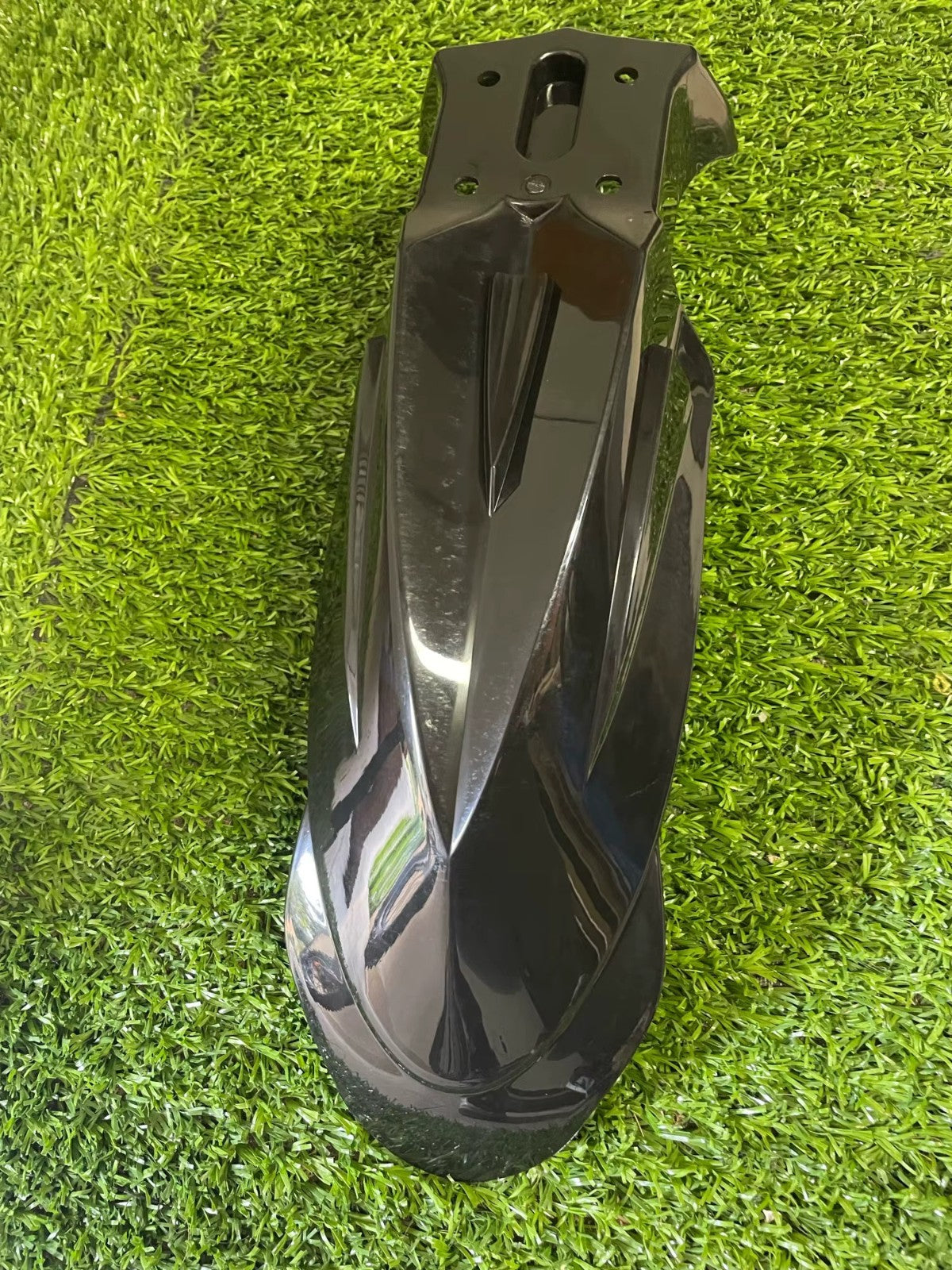 Universal Front Mudguard Fender - Supermoto / Motocross / Enduro Black Honda etc