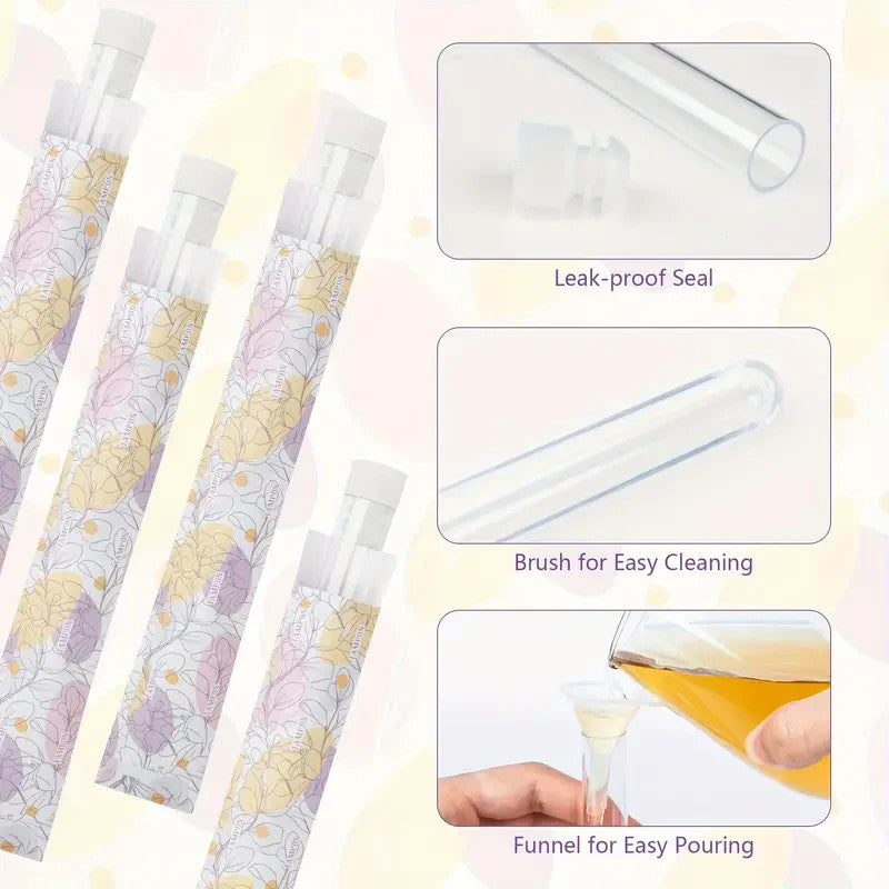 Discreet Alcohol Tampon Flasks for Liquor - 39 Pieces Hidden Womens Flask Sets