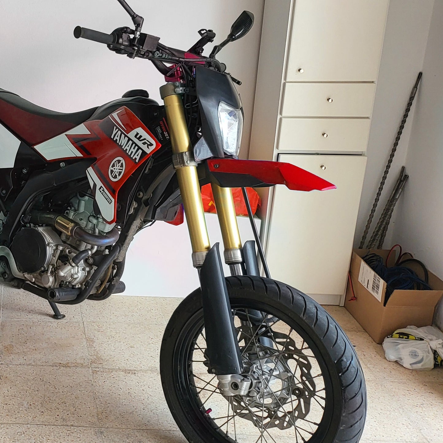 Universal Front Mudguard Fender - Supermoto / Motocross / Enduro Honda GasGas