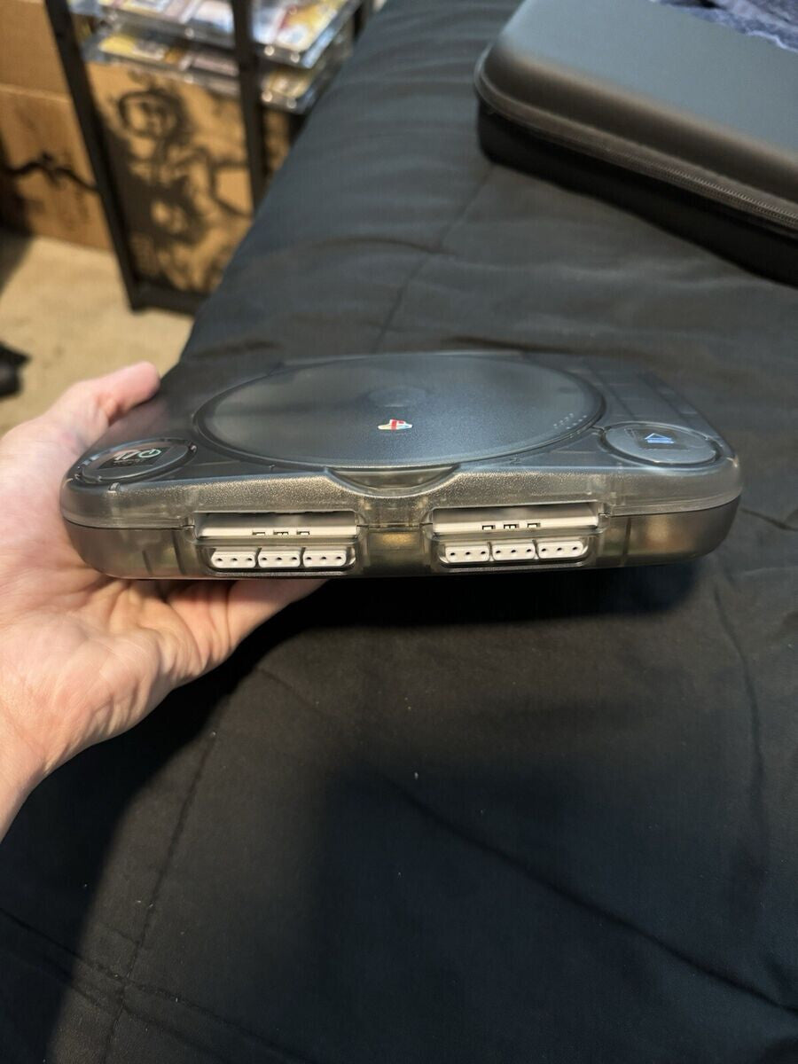 PS1 Replacement Shell / Casing / Case for PS One 1 Console - Translucent Black