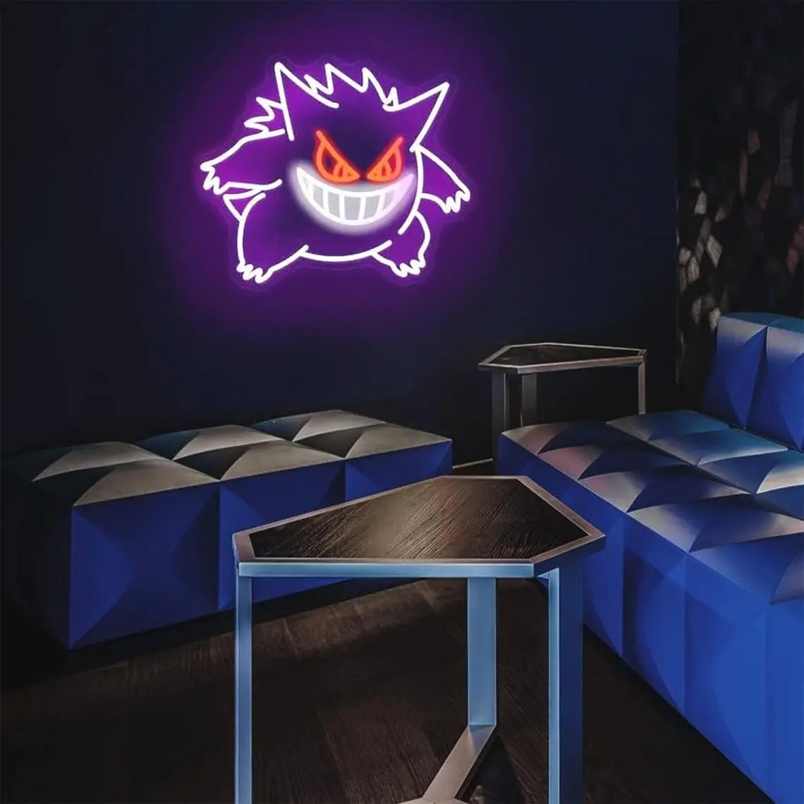 Gengar Pokemon Neon Sign - Retro Gaming Light LED