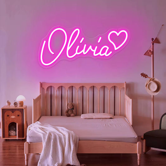 Custom Personalised Neon Name Sign