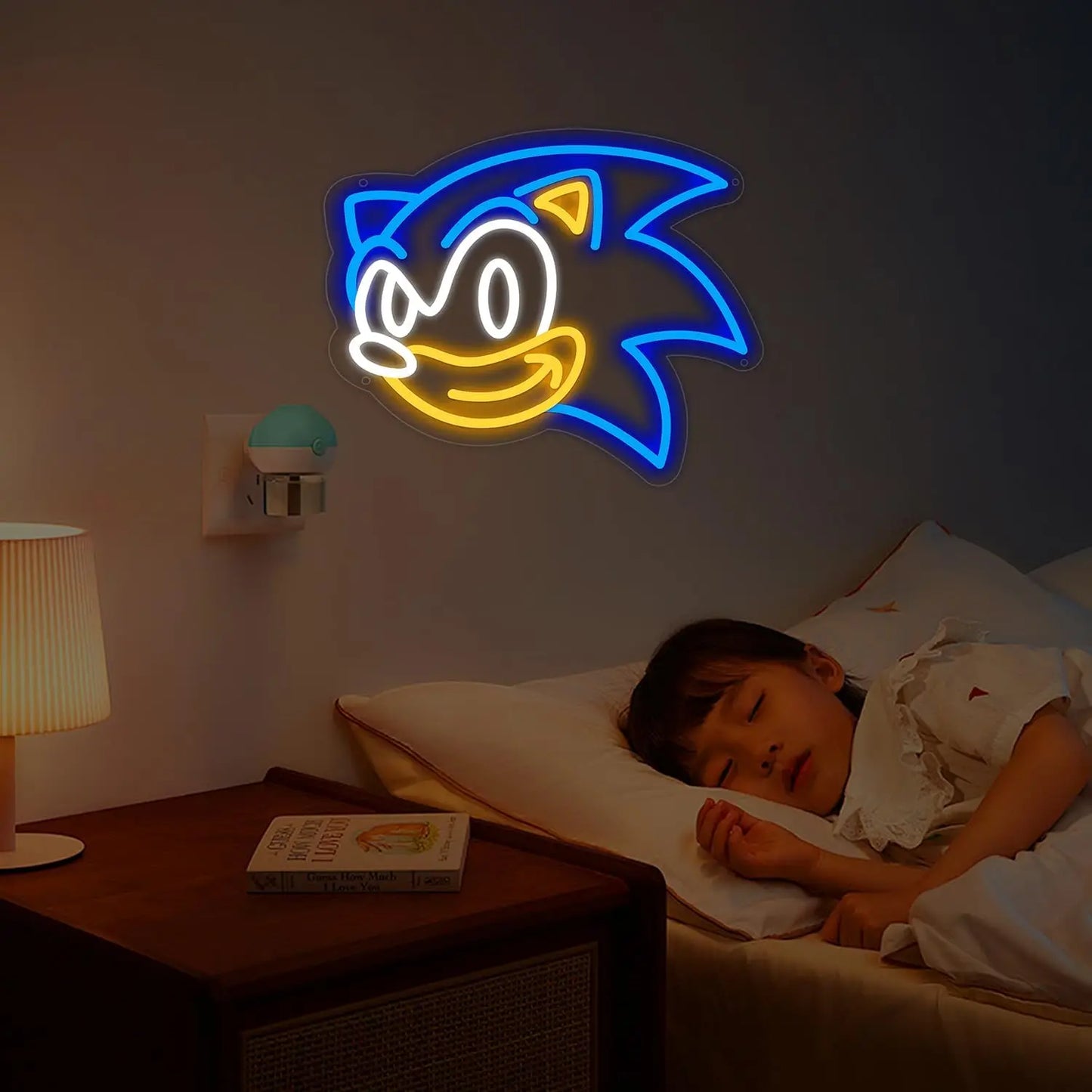 Sonic The Hedgehog Neon Light - Sega Retro Gaming Sign