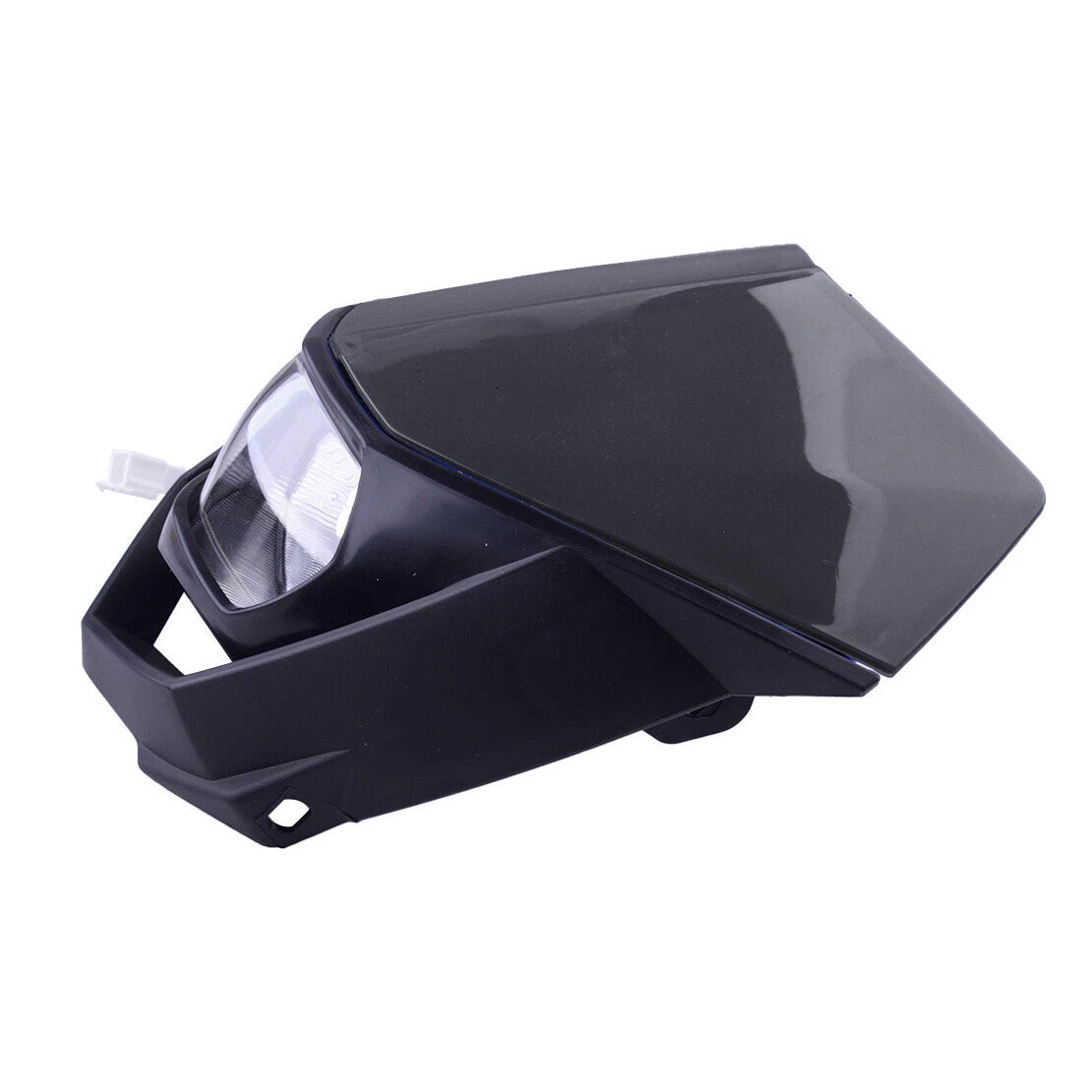 Universal Supermoto Enduro Headlight - For Suzuki Yamaha Honda Motorcycle BLACK