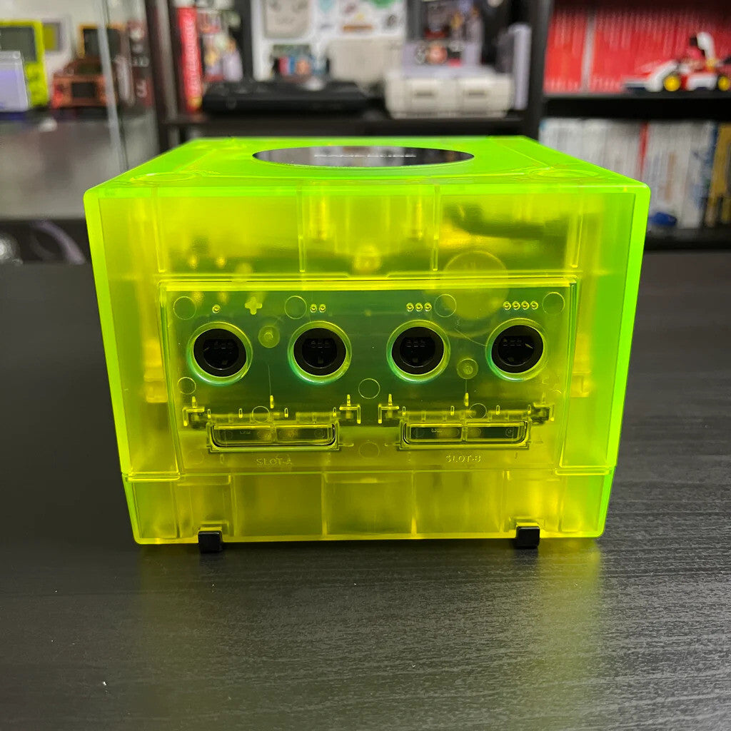 Replacement Casing / Shell / Case Nintendo Gamecube Console - Transparent Green