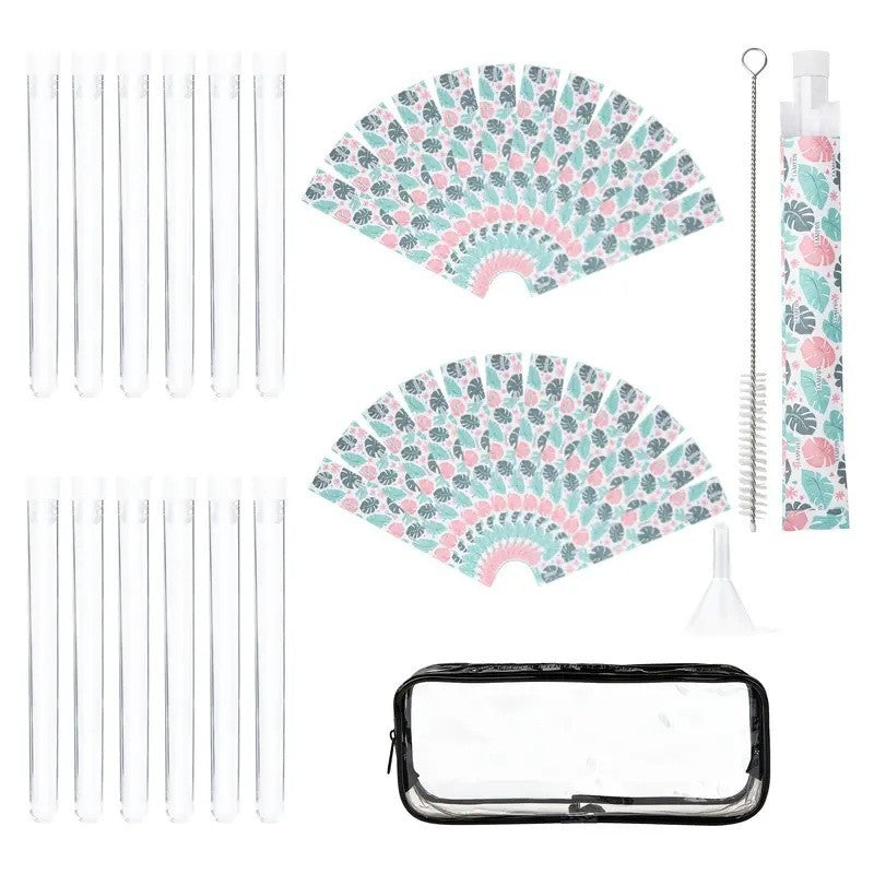 Discreet Alcohol Tampon Flasks for Liquor - 39 Pieces Hidden Womens Flask Sets