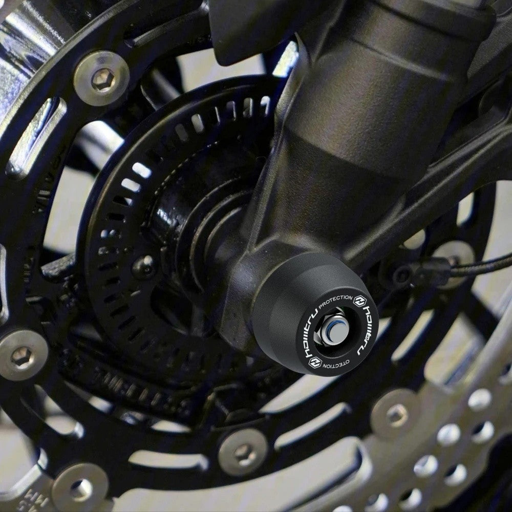 Triumph Daytona 660 Front + Rear Spindle Bobbins (2024 onward) Crash Protection