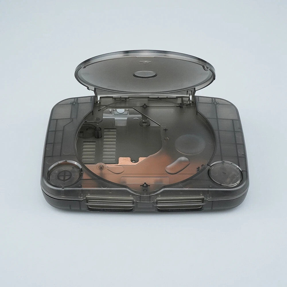 PS1 Replacement Shell / Casing / Case for PS One 1 Console - Translucent Black