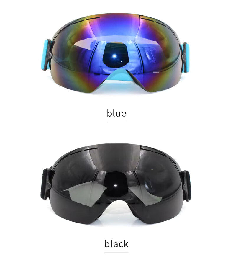 Anti-Fog Ski Snowboard Goggles  - UV400 Adult Men Women Blue