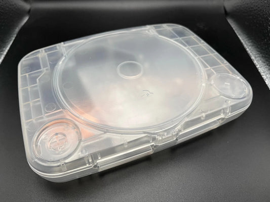 Replacement Casing / Shell / Case for PS1 PS One 1 Console - Transparent Clear