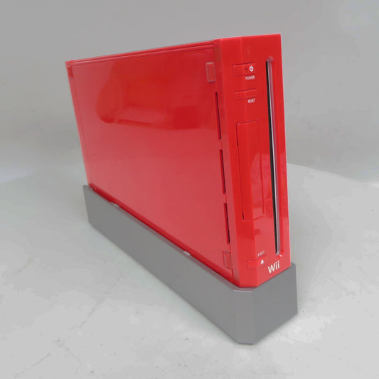 Replacement Casing / Shell / Case for Nintendo Wii Console - Solid Red