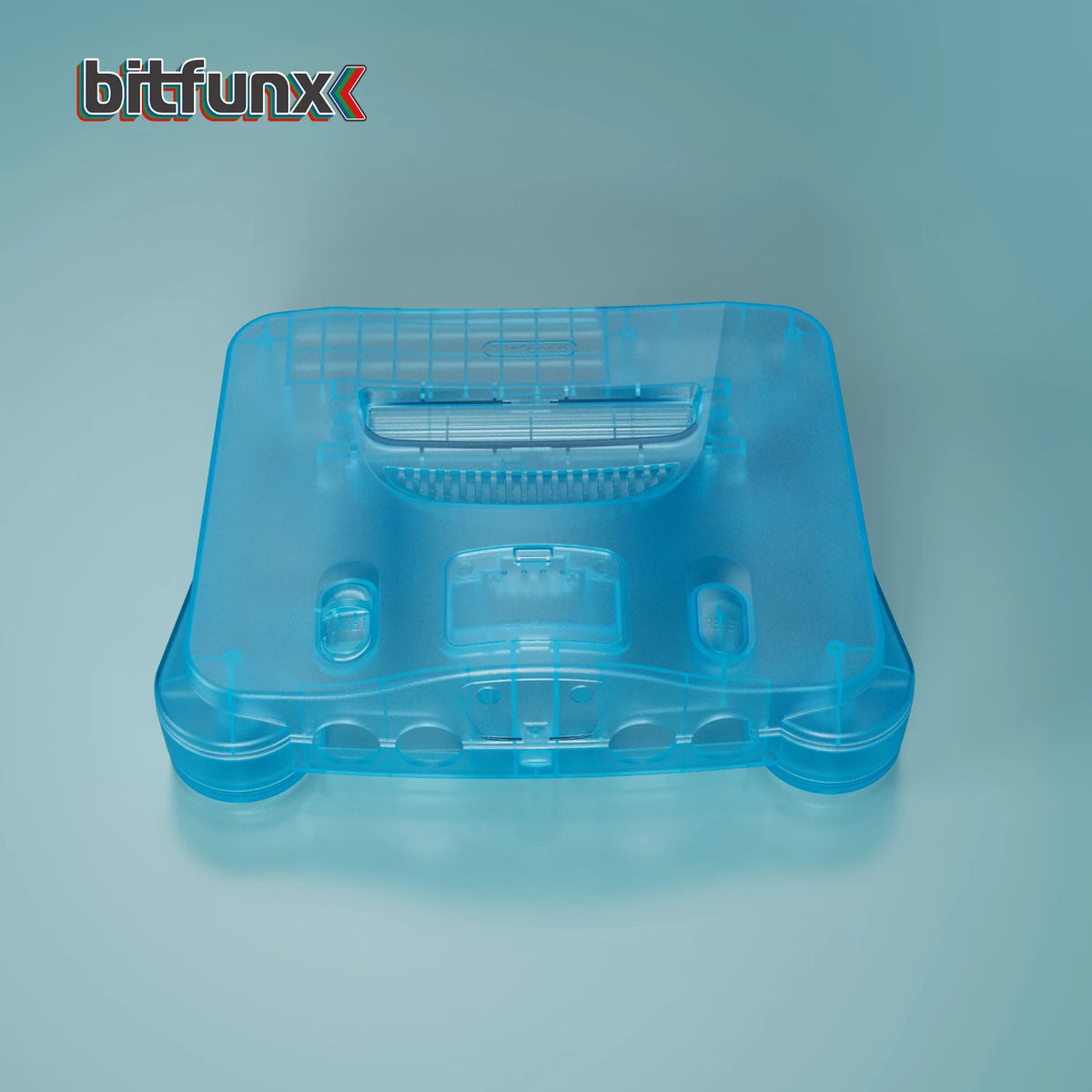 Replacement Casing / Shell / Case - Nintendo N64 Console - Translucent Ice Blue