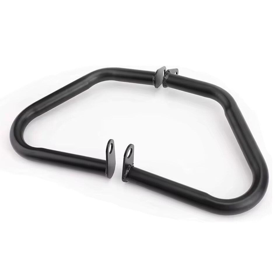 Black Engine Guard Crash Bar - For Triumph Bonneville T100 T120 Bobber 16-24