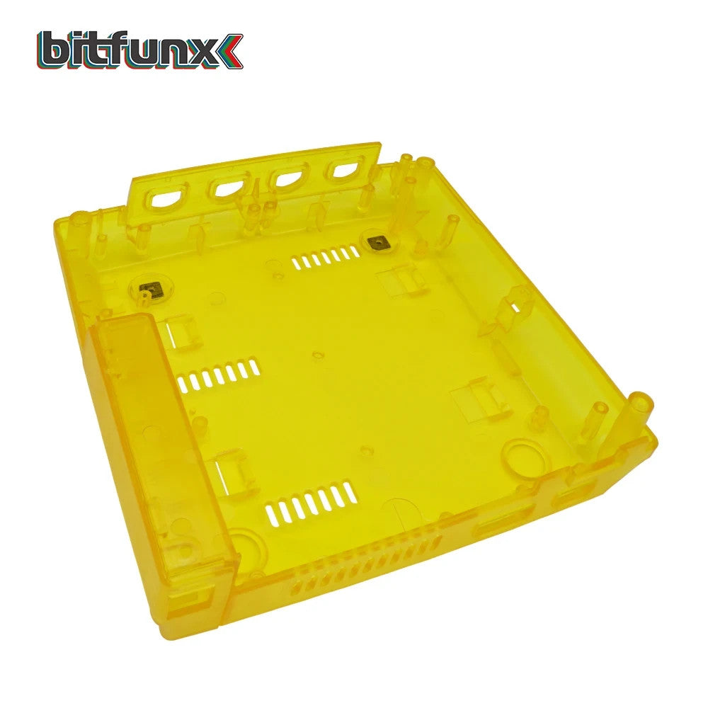 Replacement Casing / Shell / Case Sega Dreamcast Console - Transparent Yellow
