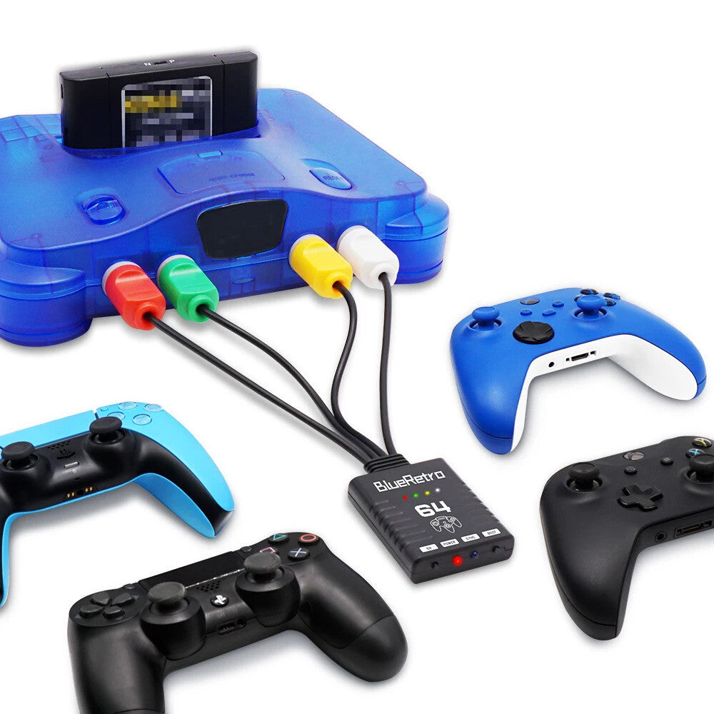 BlueRetro N64 Wireless Controller Adapter - For Nintendo 64 RetroScaler