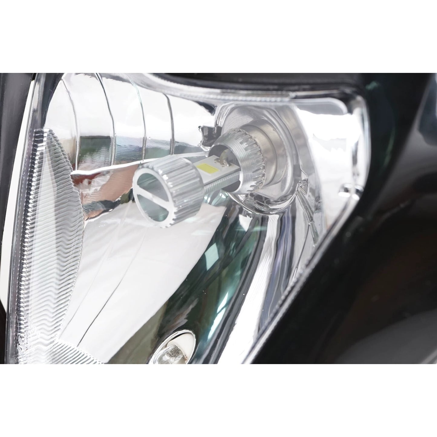 Universal Supermoto Enduro Headlight - For Honda Suzuki Yamaha Motorcycle BLACK