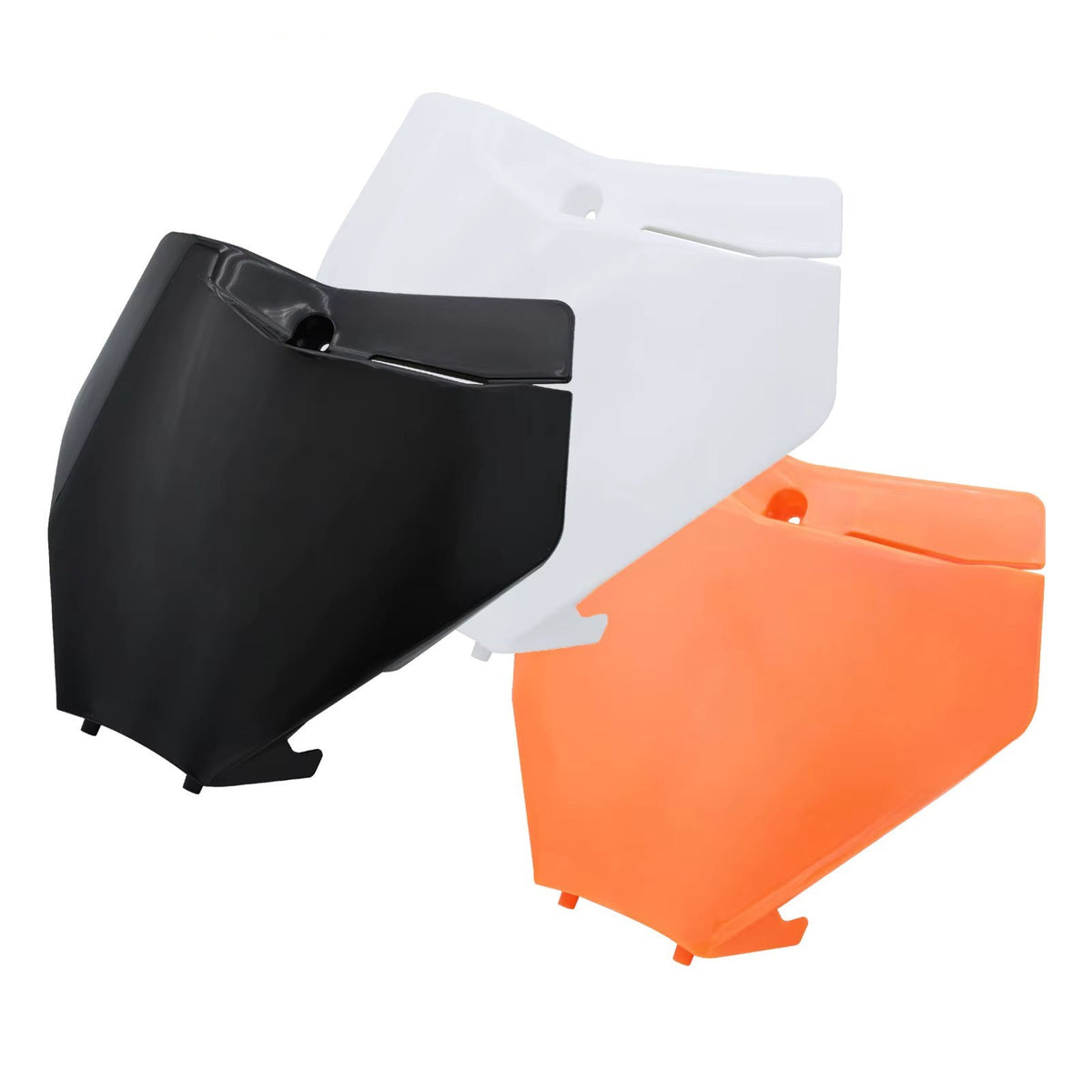 Motocross / Enduro - Front Number Plate Mask Plastic Cover For KTM Supermoto etc