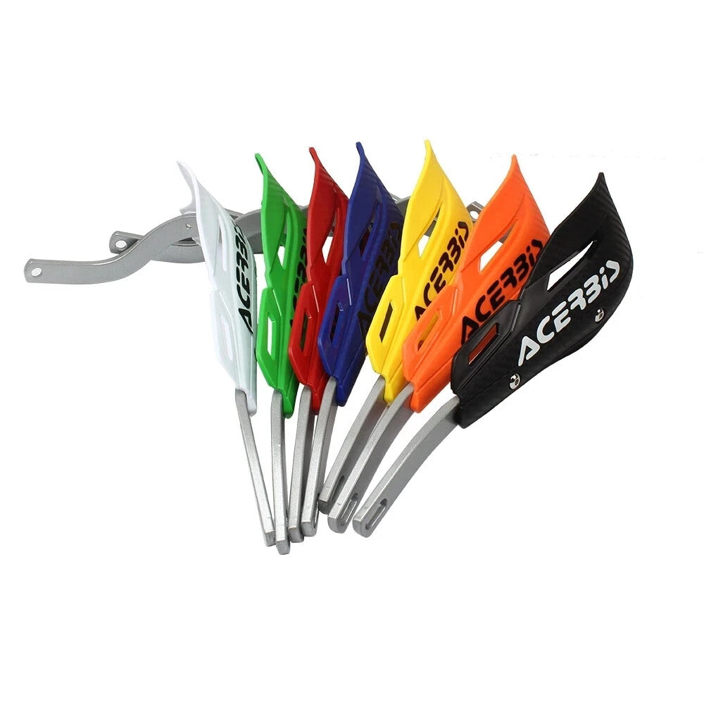 Yellow Handlebar Bar Guards Motocross Enduro - Mount Kit KTM etc Hand Guard