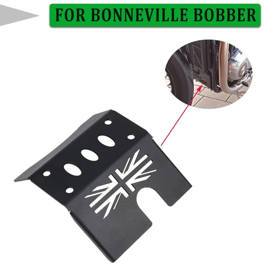 Engine Protector Guard Cover Skid Plate For Triumph Bonneville Bobber T100 17UP