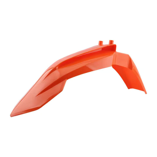 Universal Supermoto Front Mudguard Fender - Enduro Orange KTM / Yamaha Etc