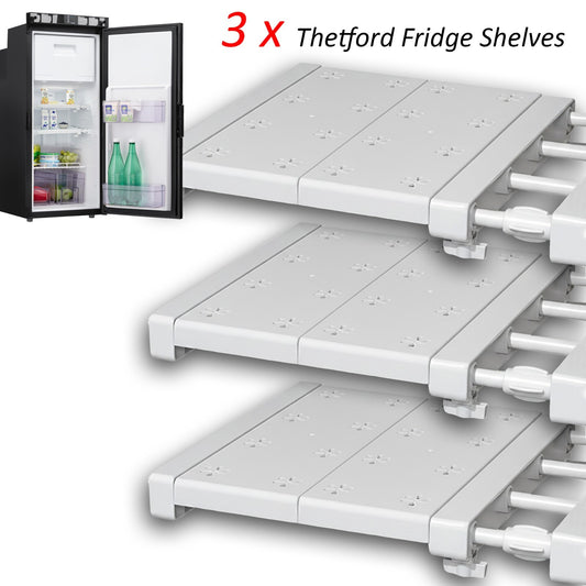3 x Replacement Universal Shelves THETFORD Fridge Shelf - T2090C & T2000 models
