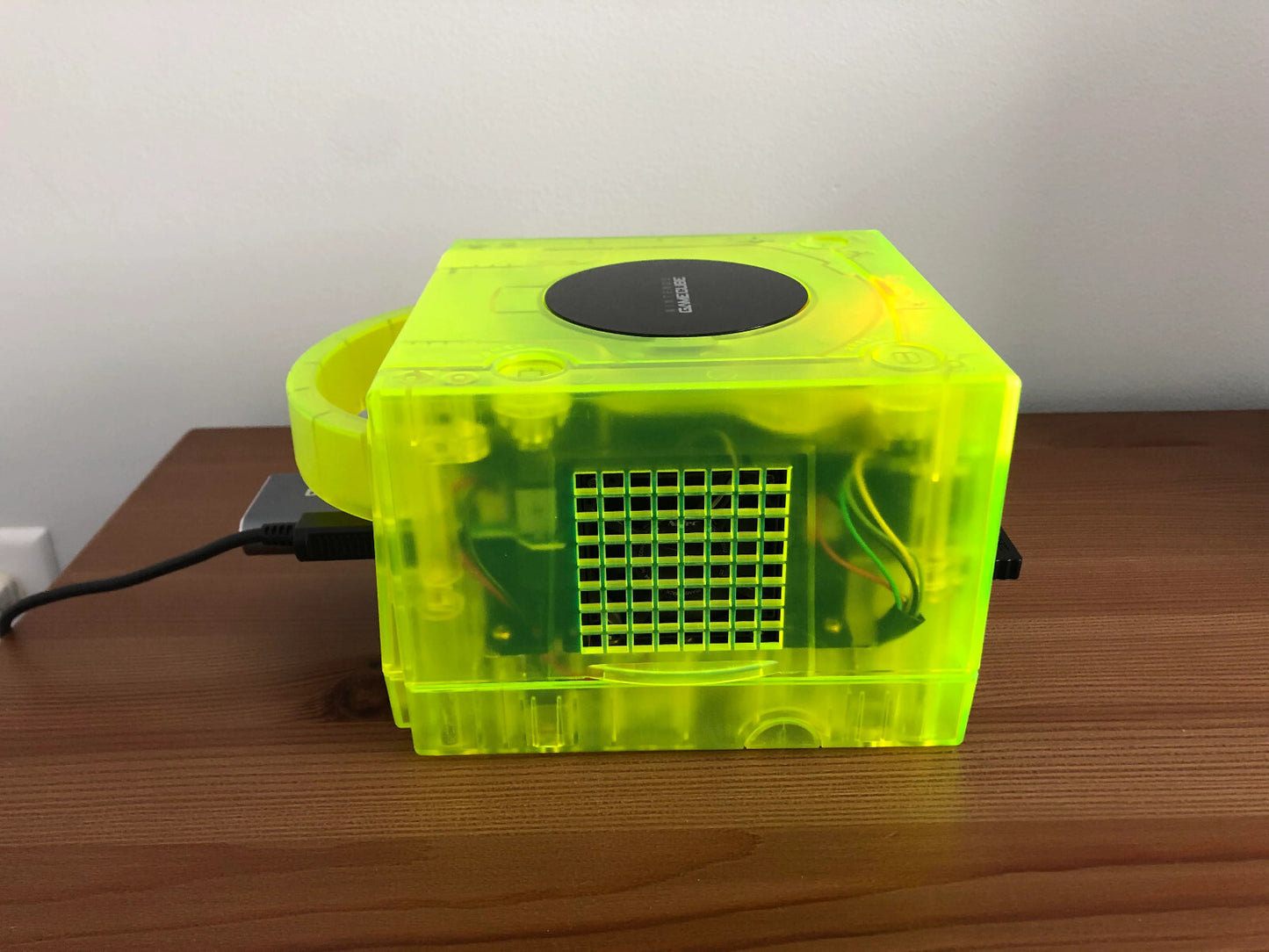 Replacement Casing / Shell / Case Nintendo Gamecube Console - Transparent Green