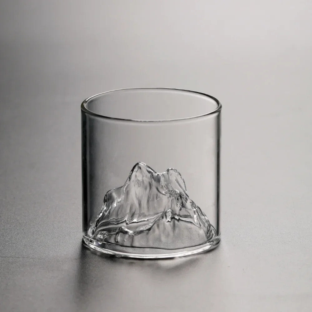 Mount Fuji Japanese Whiskey Drinking Glass Gift Set + Box - Fathers Day Mountain