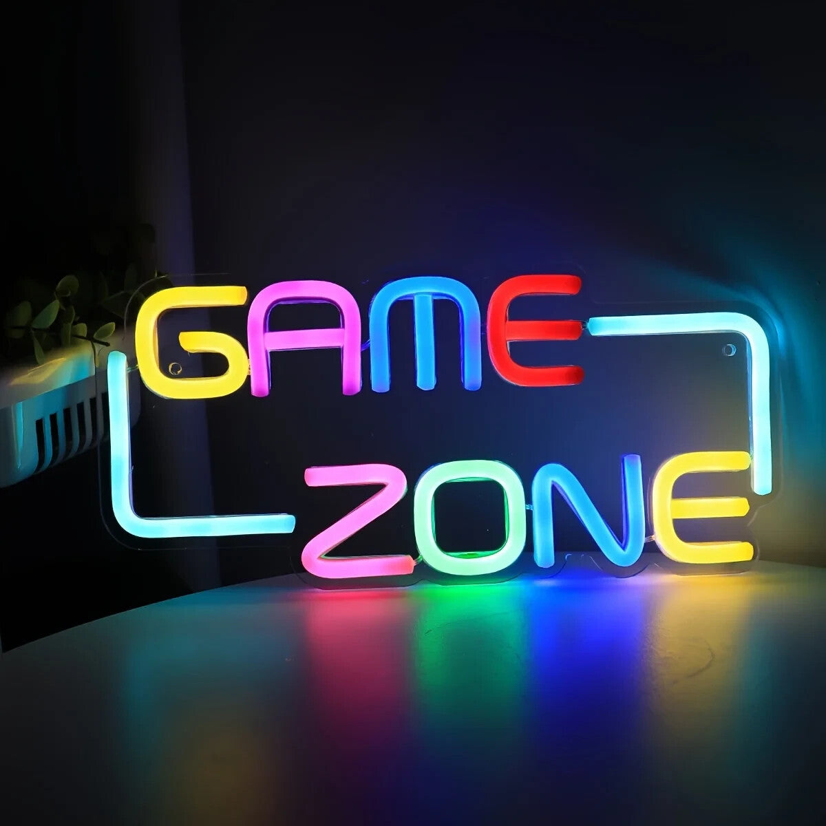Game Zone LED Neon Light - Gaming Sign Wall Gift Nintendo Playstation Xbox Retro