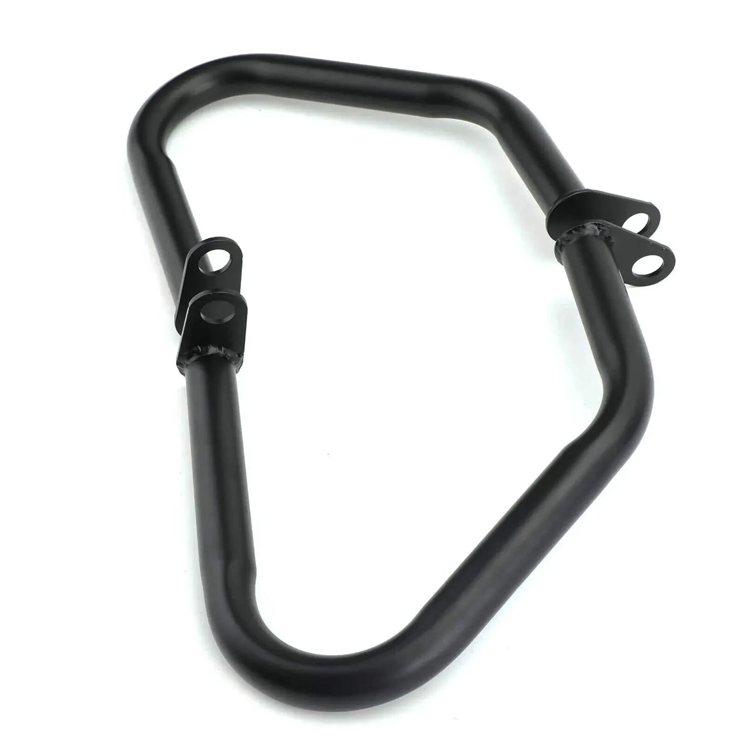 Black Engine Guard Crash Bar - For Triumph Bonneville T100 T120 Bobber 16-24