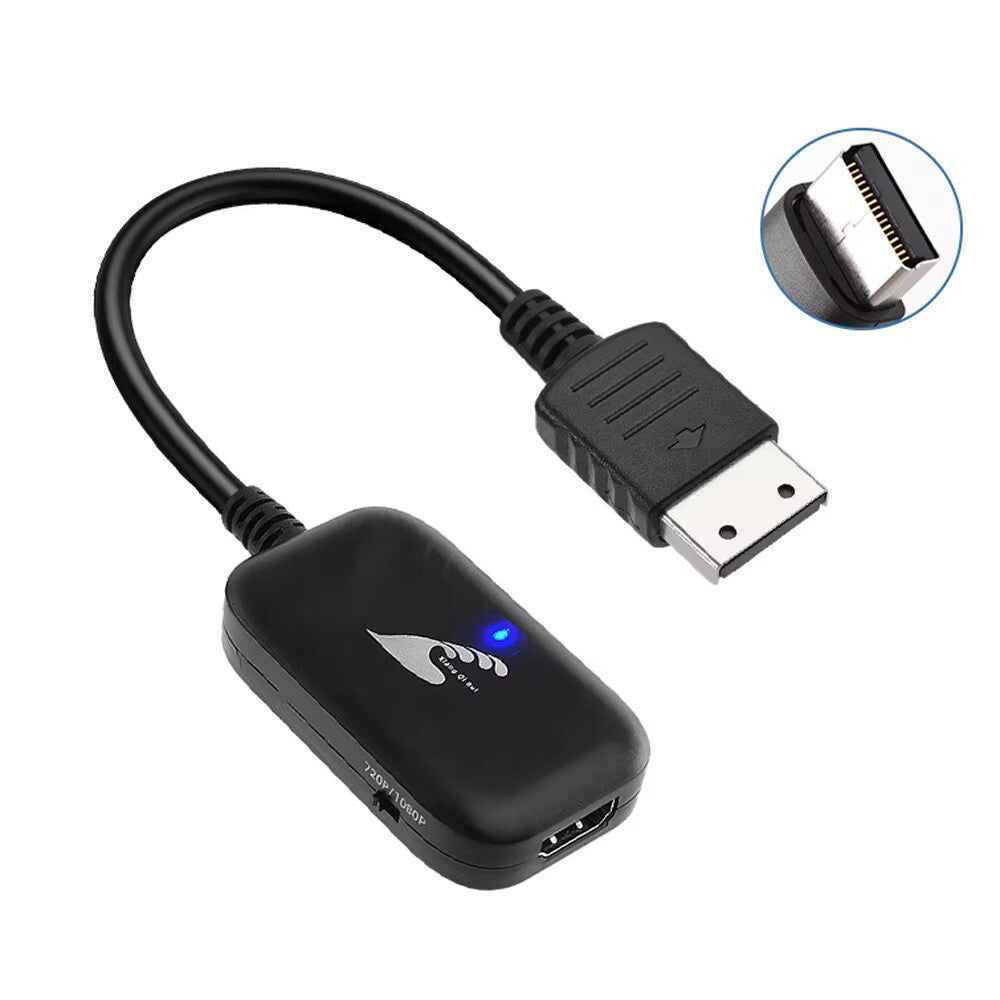 Sega Dreamcast High Definition HDMI Cable Adapter Dongle NTSC PAL