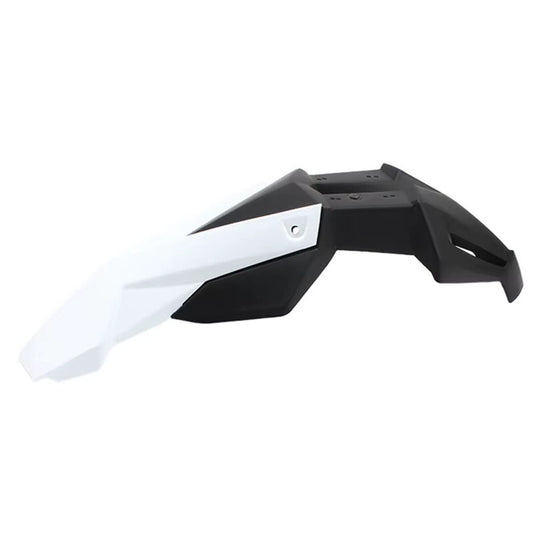 Universal Front Mudguard Fender - Supermoto / Motocross / Enduro White