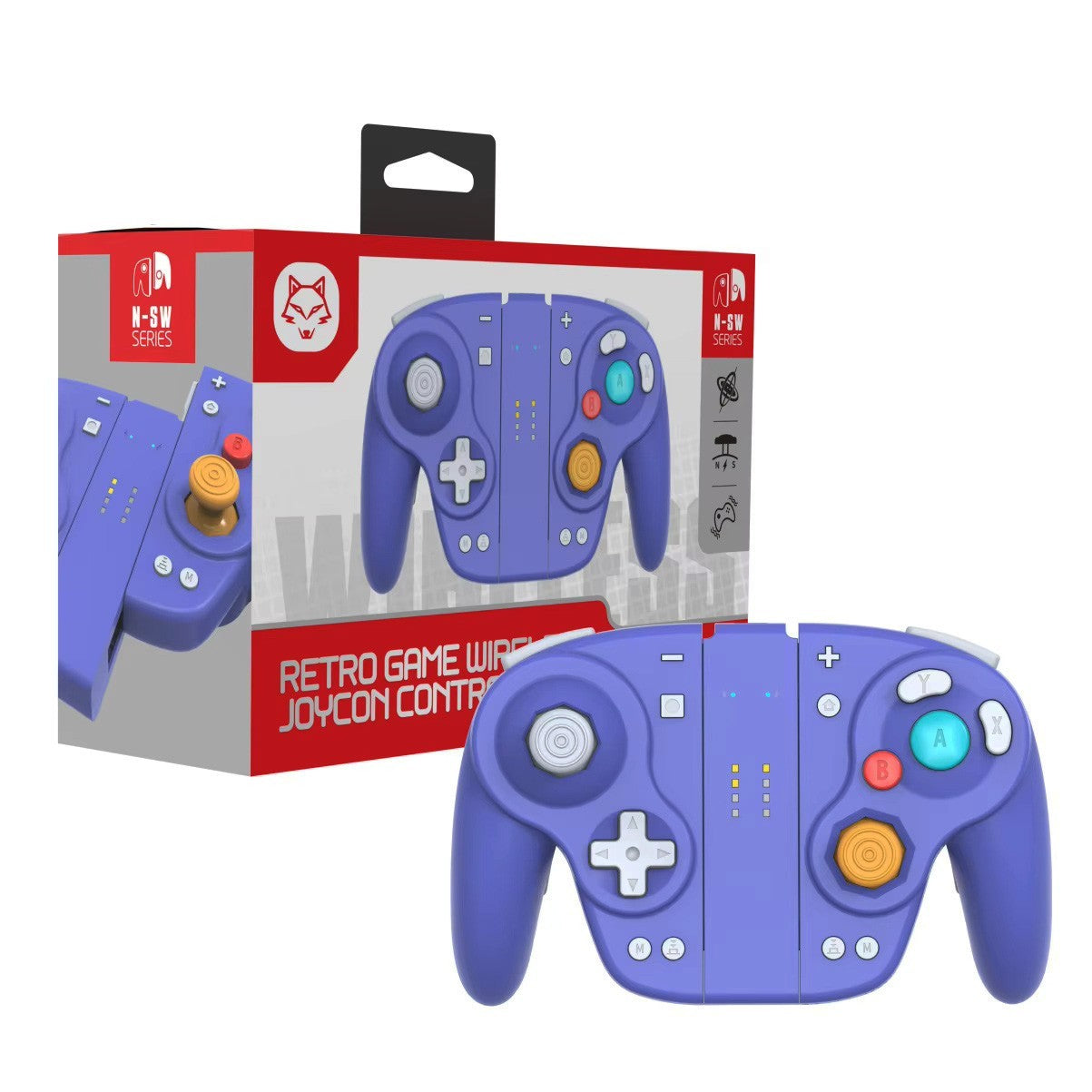 Gamecube Joy Pad Controller Nintendo Switch Lite OLED by NYXI Wizard Switch 2