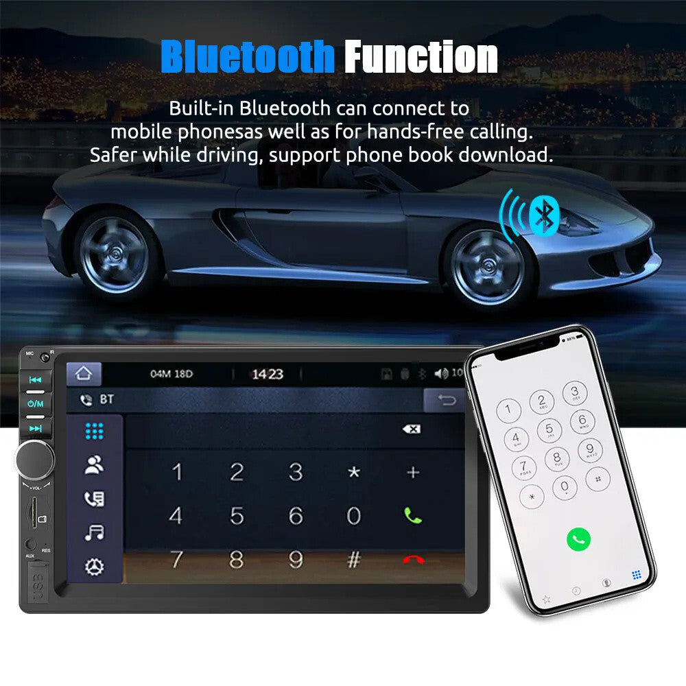 Car Stereo - Android Auto / Carplay + Reverse Camera GPS - Fiat Ducato Motorhome