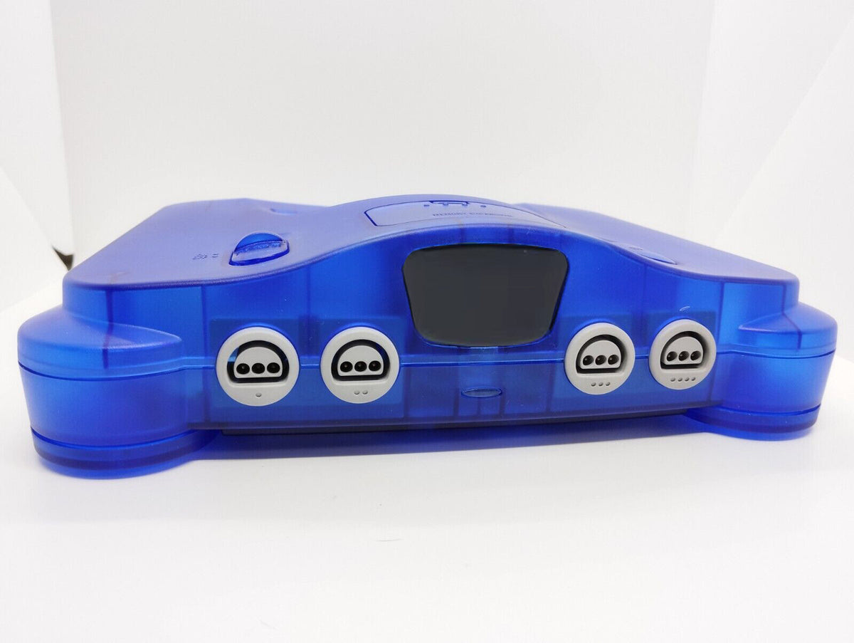 Replacement Casing / Shell / Case - Nintendo N64 Console - Translucent Blue