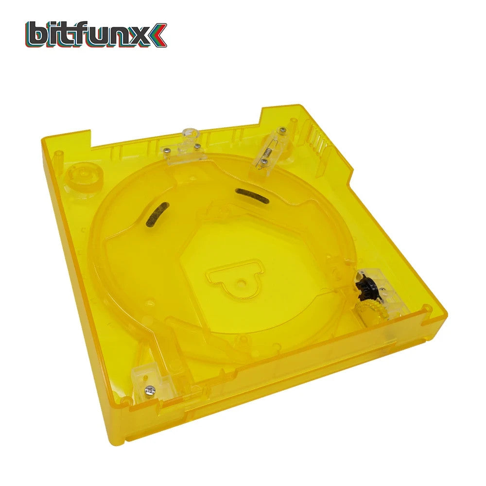 Replacement Casing / Shell / Case Sega Dreamcast Console - Transparent Yellow