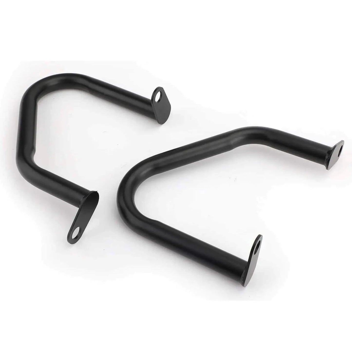 Black Engine Guard Crash Bar - For Triumph Bonneville T100 T120 Bobber 16-24