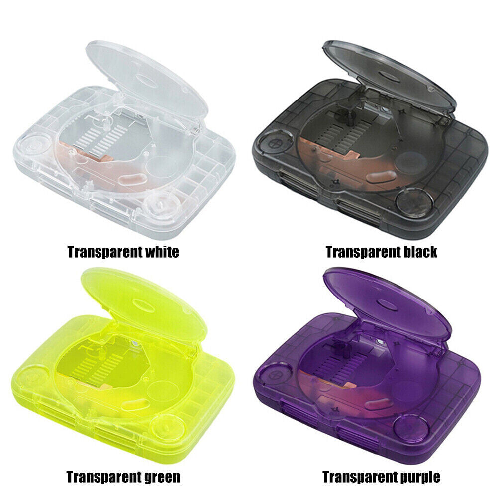 PS1 Replacement Shell / Casing / Case for PS One 1 Console - Translucent Green