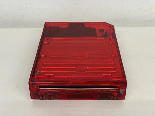 Replacement Casing / Shell / Case for Nintendo Wii Console - Transparent Red