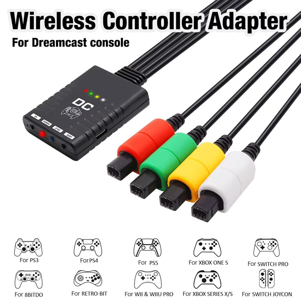 BlueRetro DC Wireless Controller Adapter - For Sega Dreamcast RetroScaler