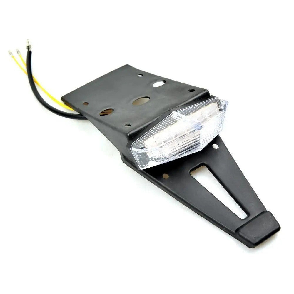 Tail Tidy With Integrated Rear Brake Light Clear - LED Supermoto Enduro Univeral