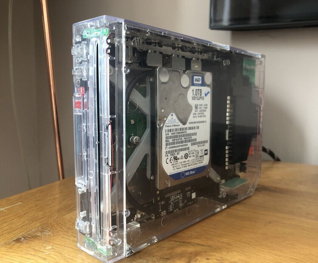 Replacement Transparent Clear - Casing / Shell / Case for Nintendo Wii Console