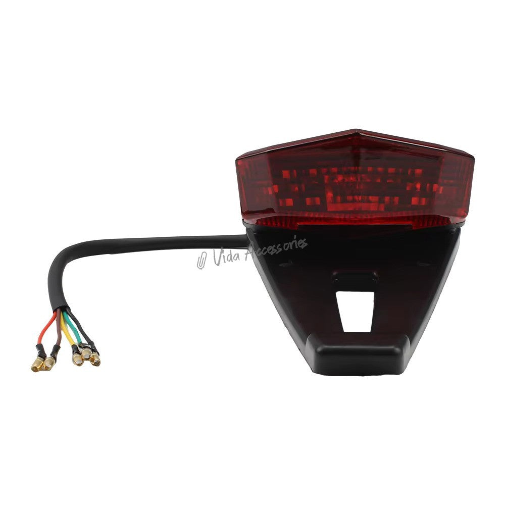 Tail Tidy With Integrated Rear Brake Light and Indicators LED Red Supermoto