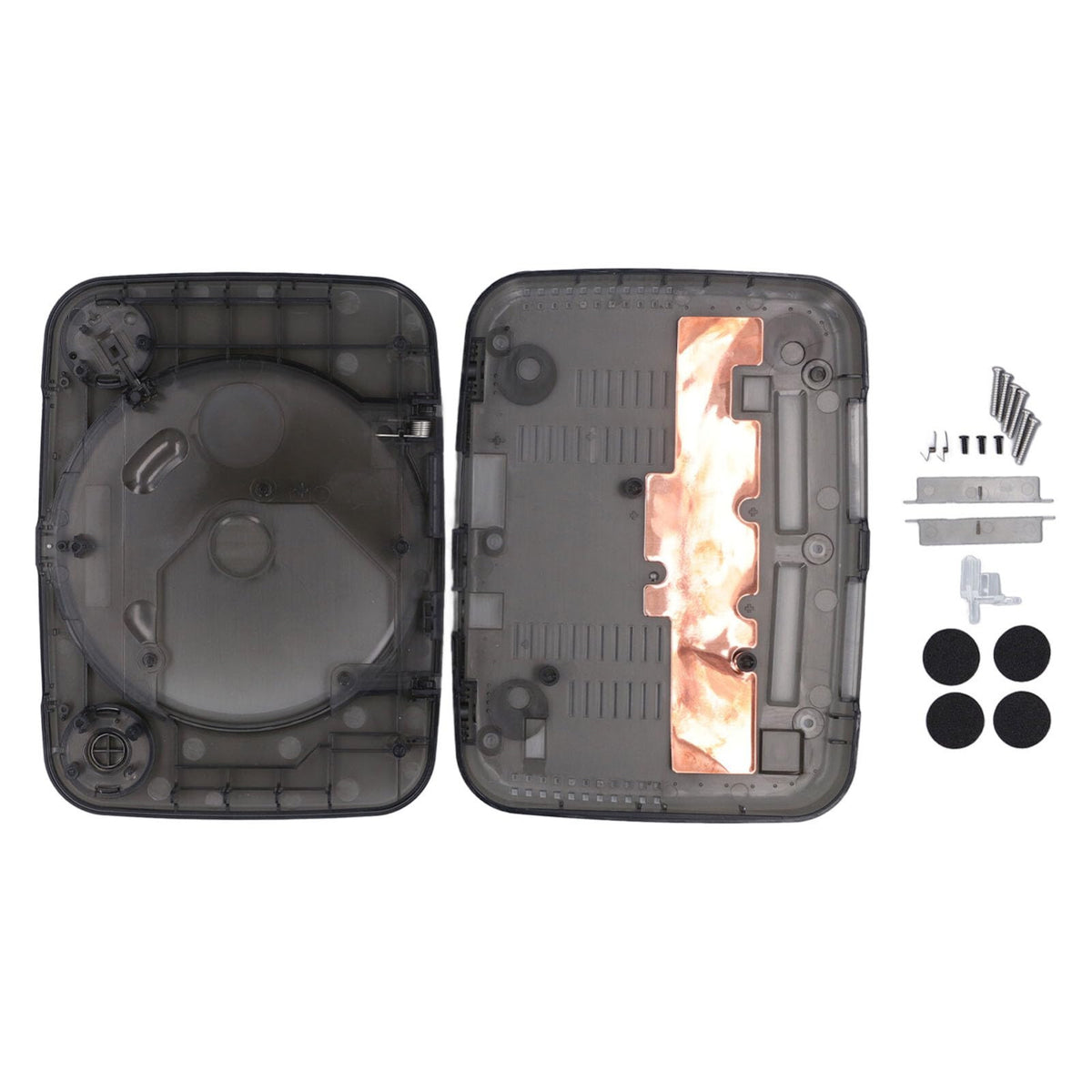 PS1 Replacement Shell / Casing / Case for PS One 1 Console - Translucent Black