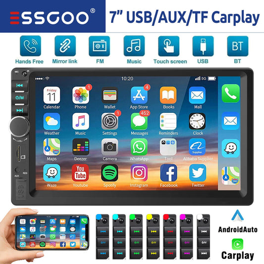 Car Stereo - Android Auto / Carplay + Reverse Camera GPS - Fiat Ducato Motorhome