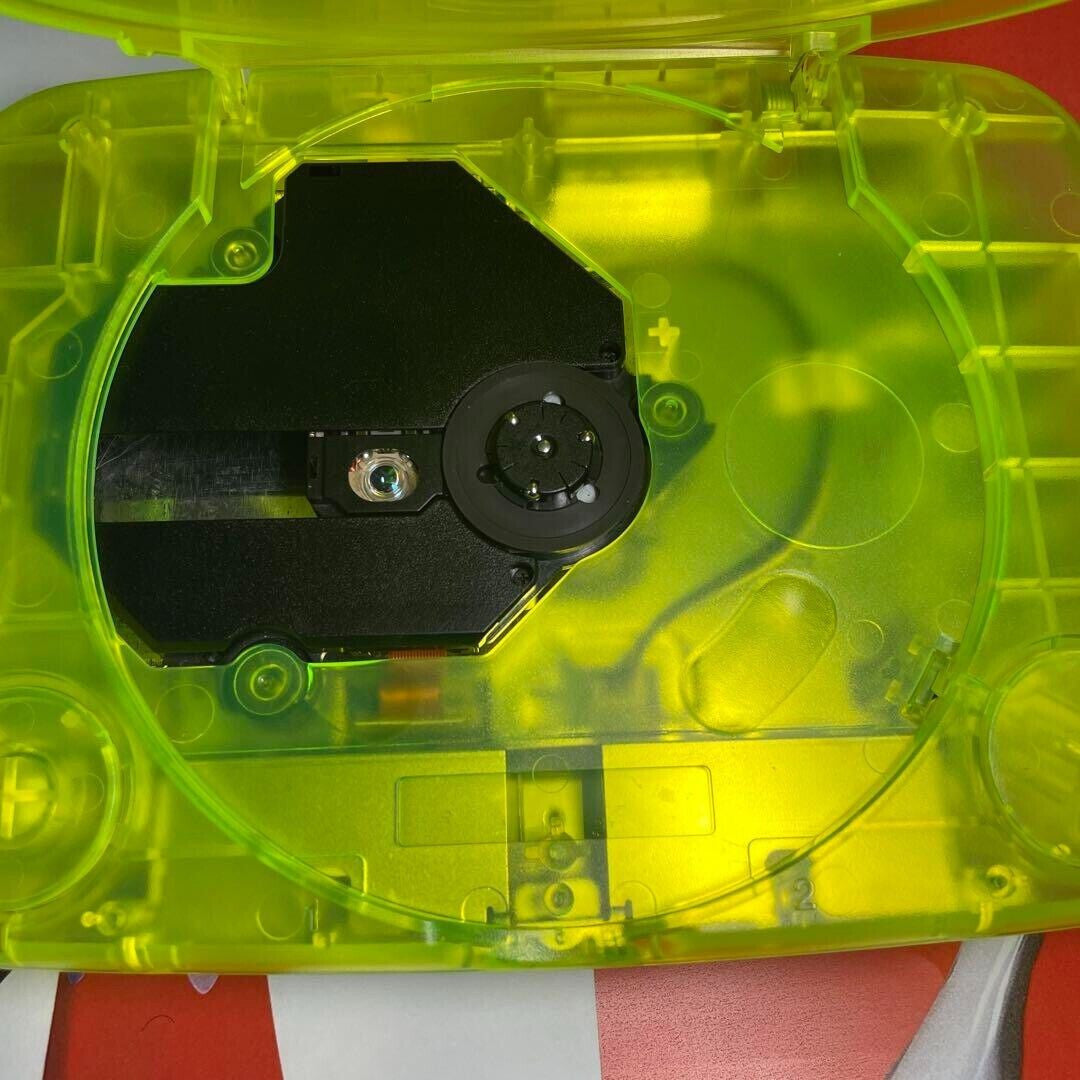PS1 Replacement Shell / Casing / Case for PS One 1 Console - Translucent Green