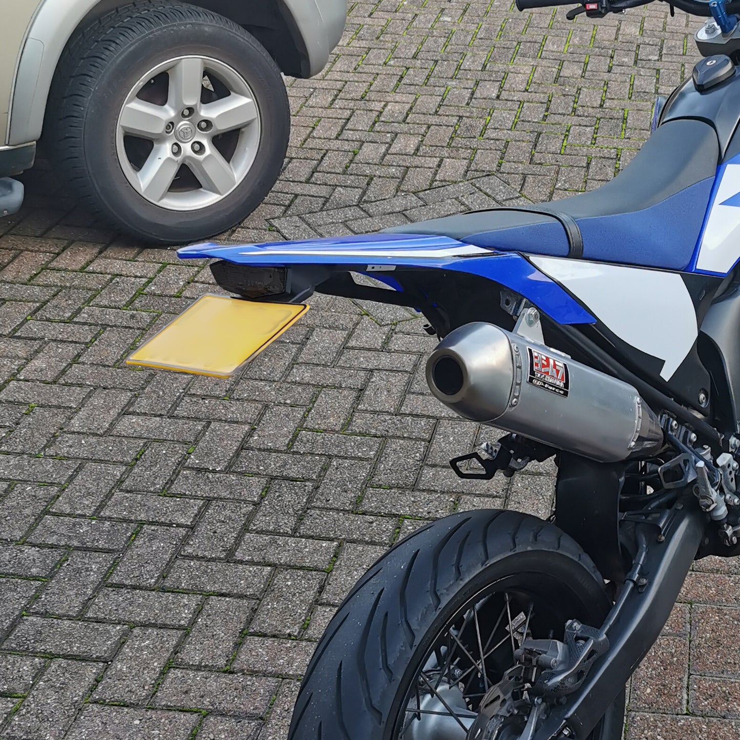 Tail Tidy With Integrated Rear Brake Light and Indicators LED Smoked Supermoto