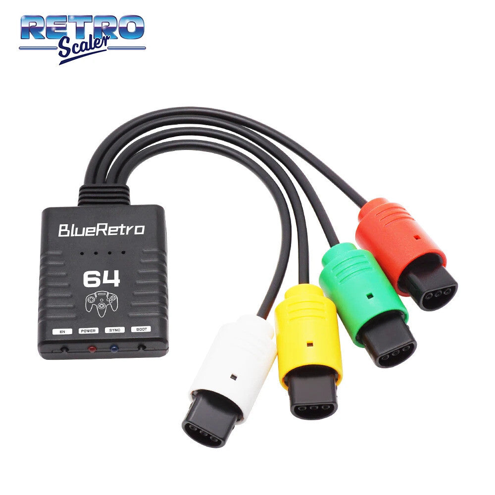 BlueRetro N64 Wireless Controller Adapter - For Nintendo 64 RetroScaler