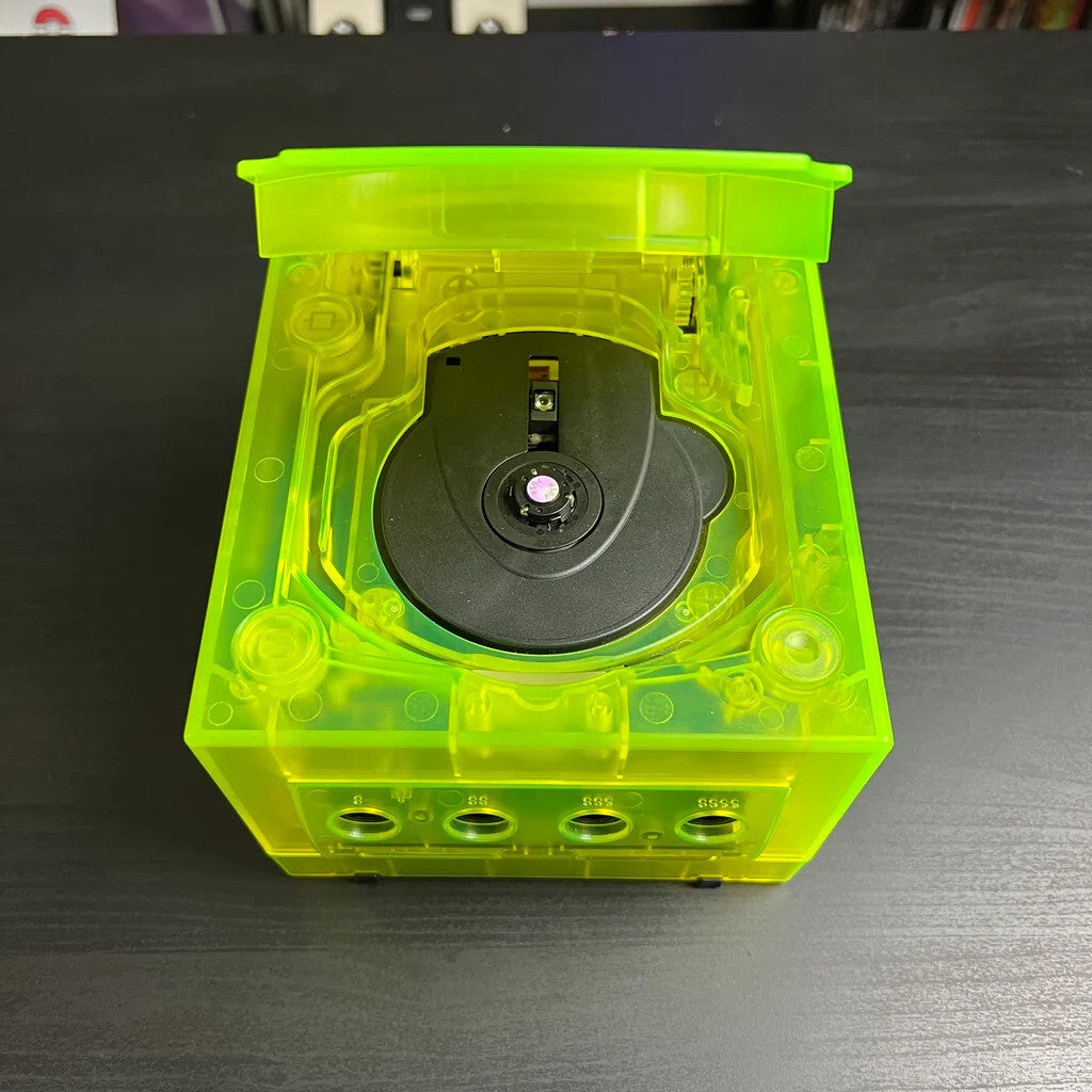 Replacement Casing / Shell / Case Nintendo Gamecube Console - Transparent Green